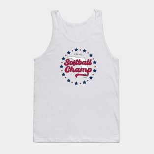 Softball Champ Florida FL Tank Top